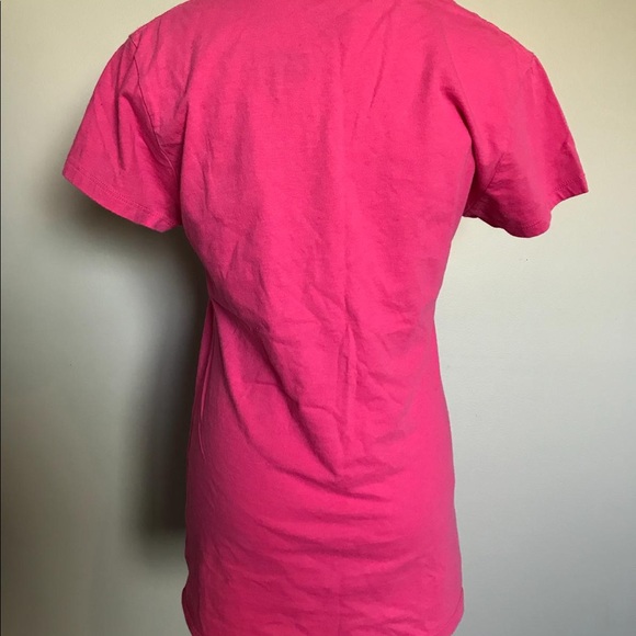 Vintage Retro Logo Hot Pink Barbie Tee Shirt - Picture 7 of 8